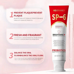 SP-6 Toothpaste with 6 Probiotics oalance Oral microbiota strength