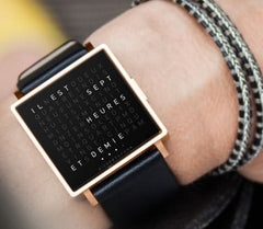 (🔥HOT SALE NOW 49% OFF) -Qlocktwo W35 Fine Steel Unisex Watch